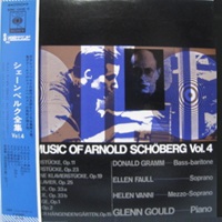 CBS Japan : Gould - Schoenberg Works Volume 04
